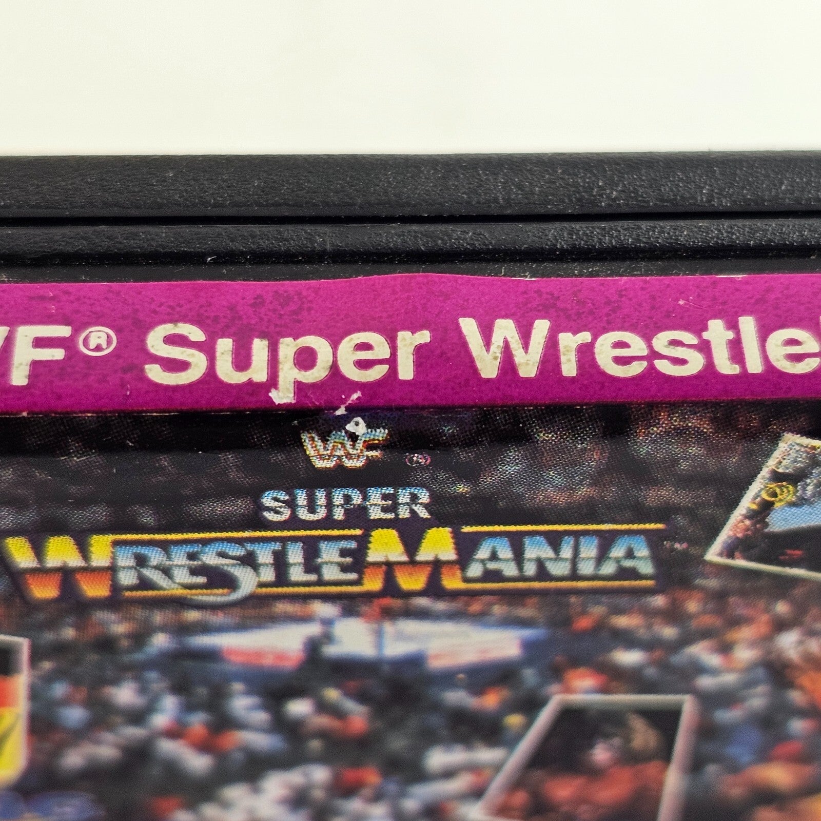 WWF Super WrestleMania (Sega Genesis, 1992) Game and Case - Tested and Working