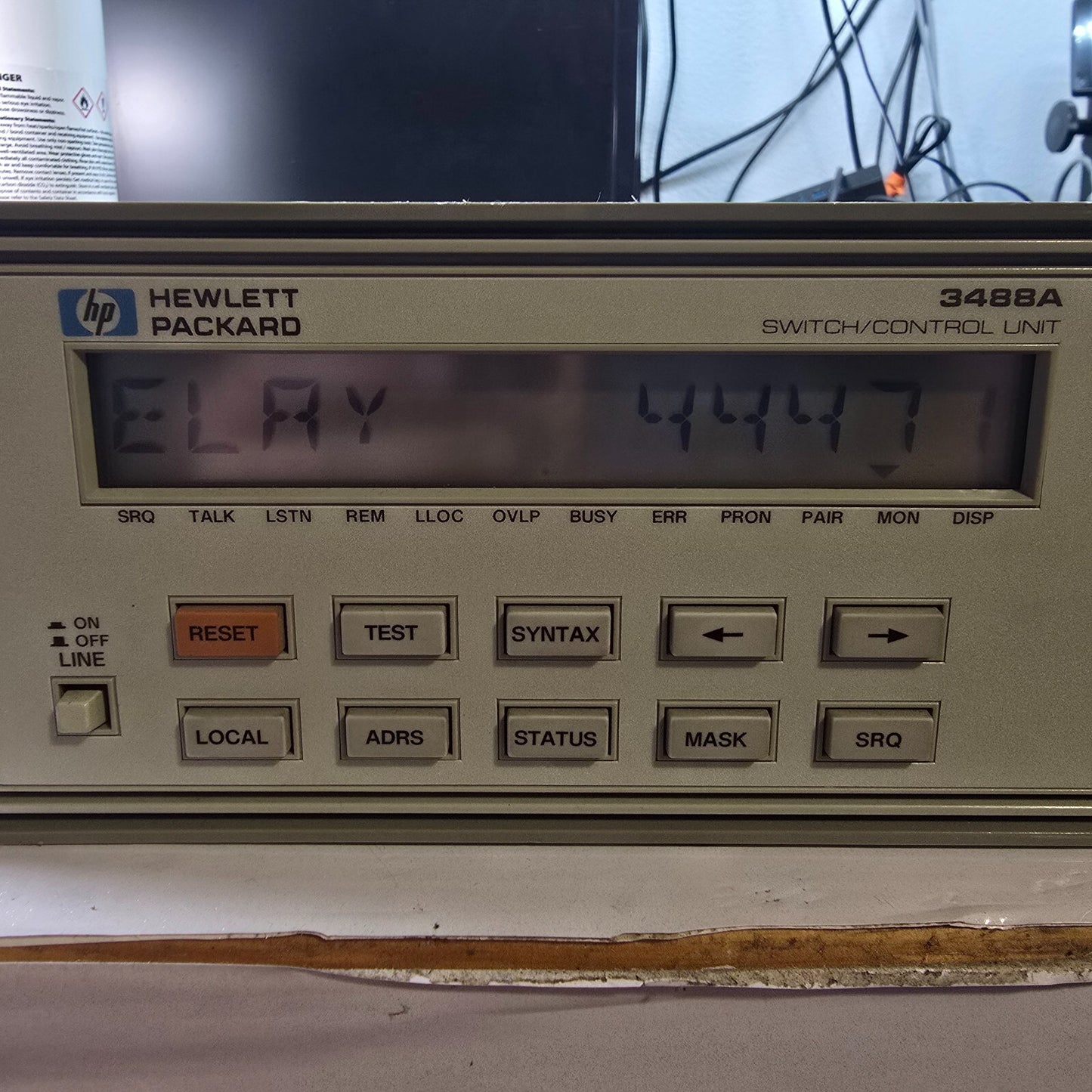 HP Agilent 44471A General Purpose Relay Module - Tested and Working (1627)