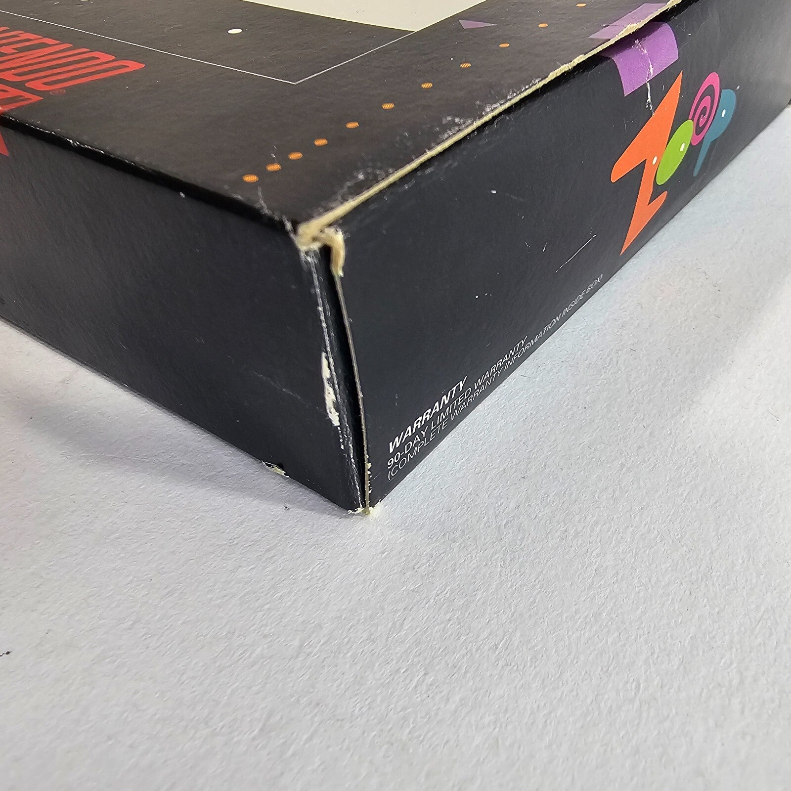 Zoop (Super Nintendo SNES, 1995) Game Box Manual Insert Registration - Tested