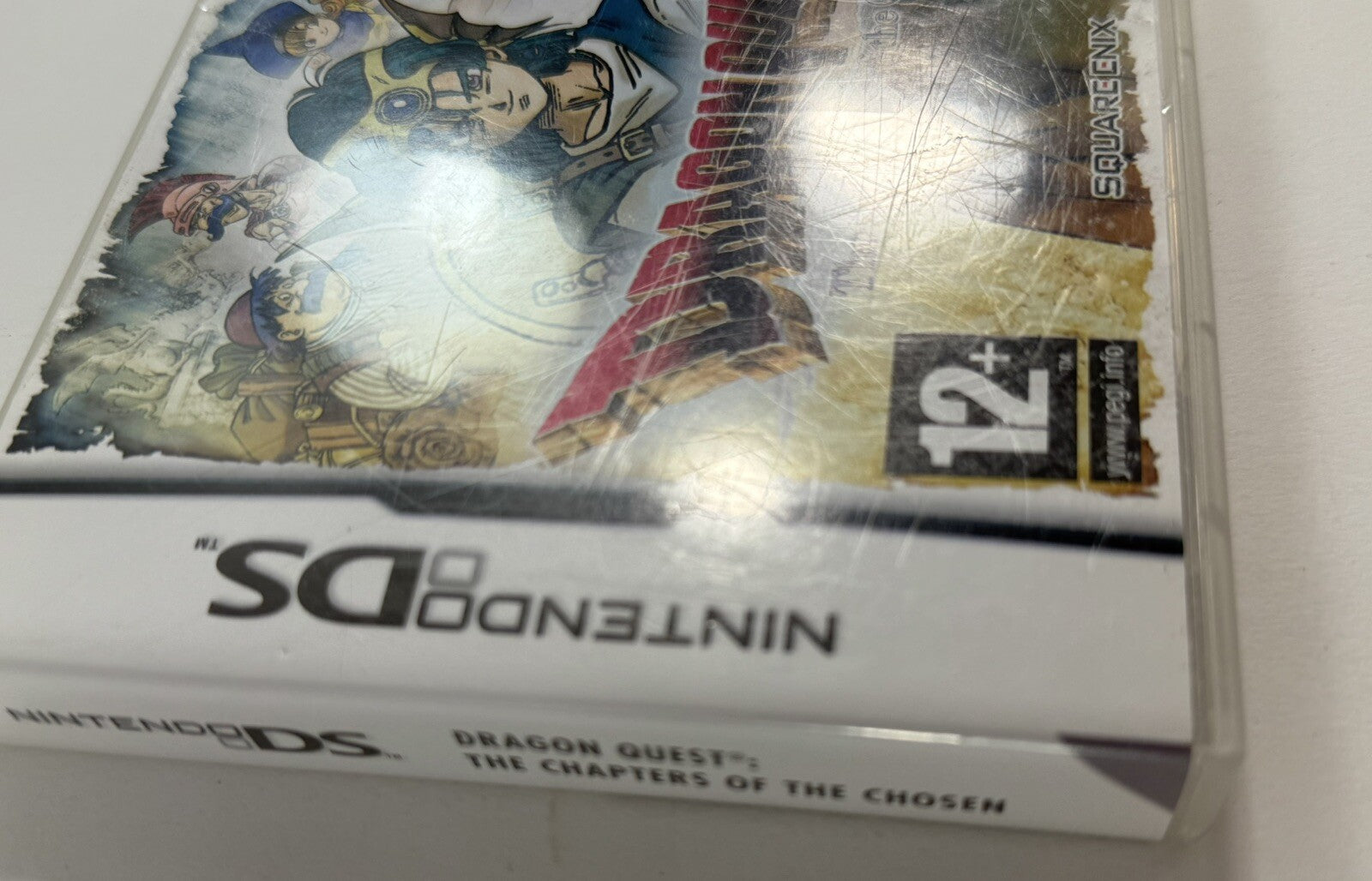 Dragon Quest IV: Chapters of the Chosen PAL DS Case Manual & Insert Only