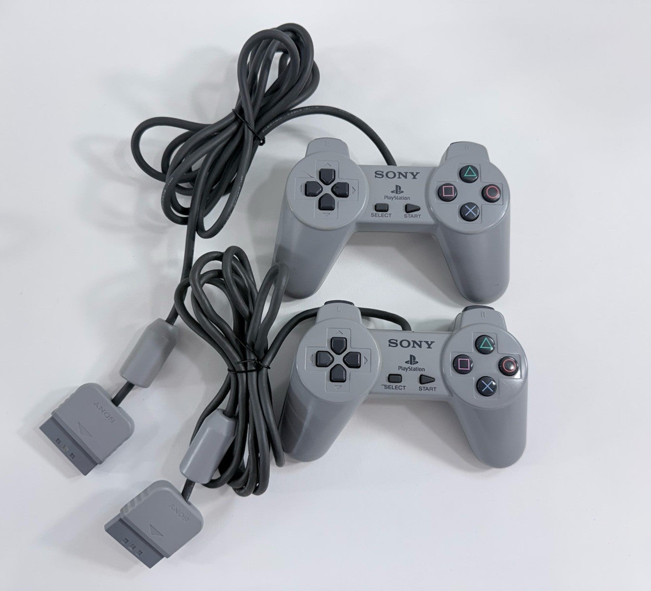 Sony PlayStation SCPH-9001 Console with Controllers, AV, Power Cable - Tested