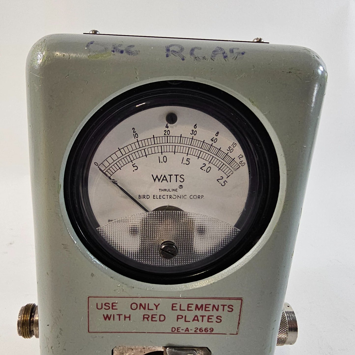 Bird Thruline CA-1584 RF Directional Wattmeter -  60 Ohm Bird Electronic Corp