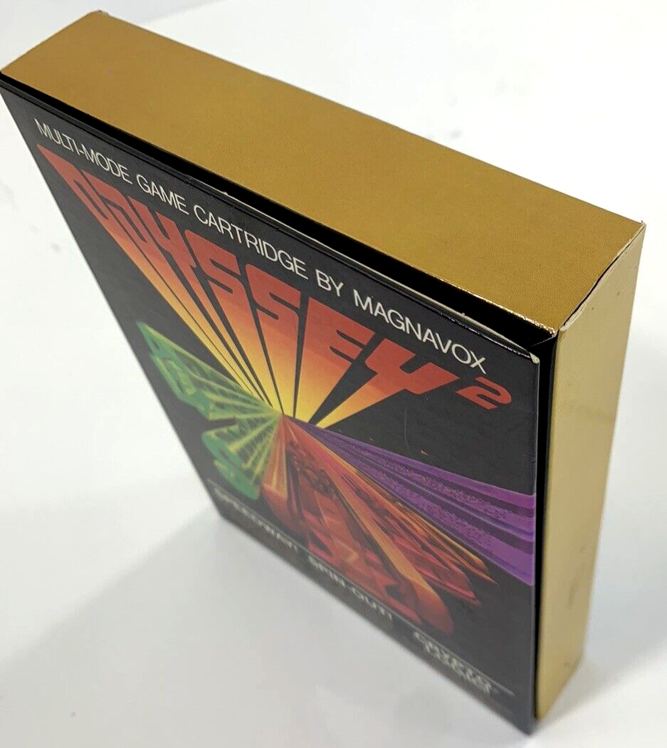 Speedway! Spin-out! Crypto-logic! (Magnavox Odyssey 2, 1978) Game Box Manual