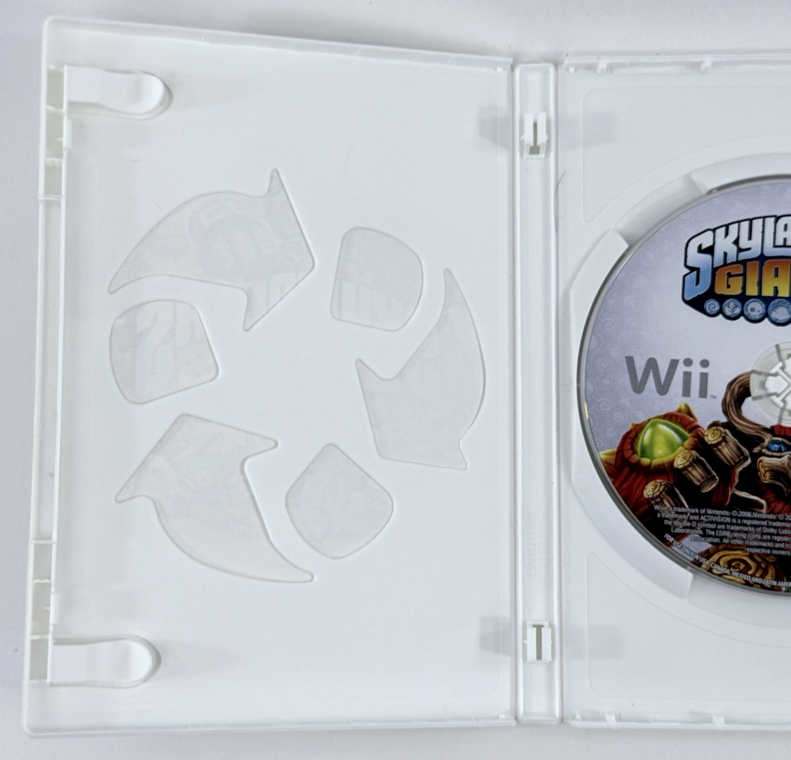 Skylanders: Giants (Nintendo Wii, 2012) Game, Case, & Manual - Tested