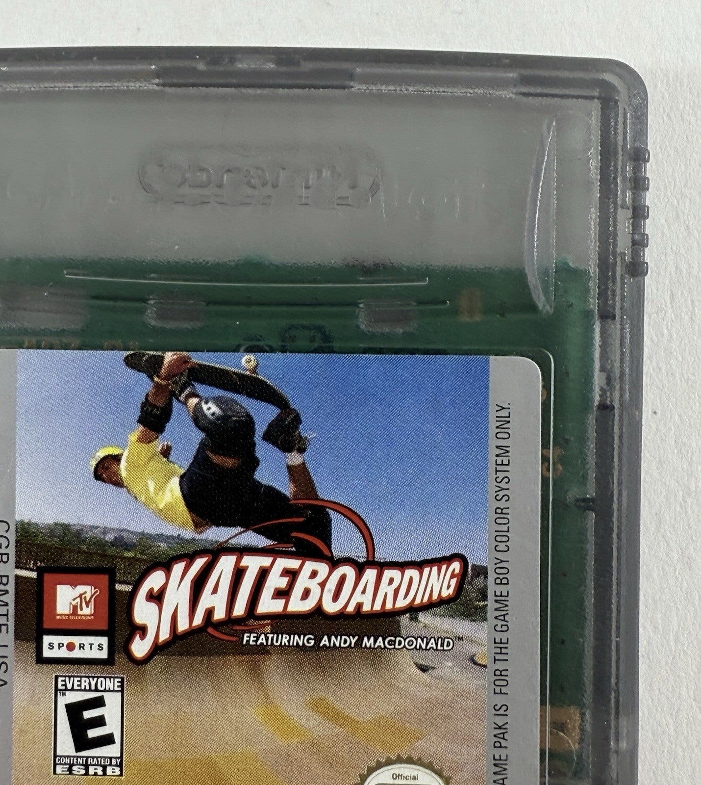 MTV Sports Skateboarding (Nintendo Gameboy Color, 2000) Game Cartridge - Tested
