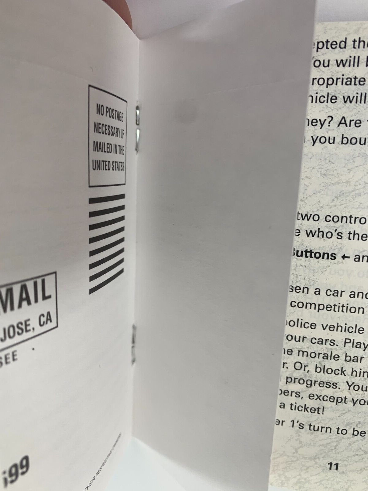 Test Drive 6 (Sega Dreamcast, 1999) Game Case Manual Registration - Tested