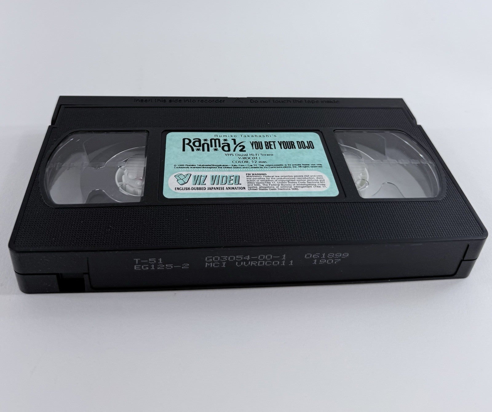 Ranma 1/2: Outta Control Vol. 11 You Bet Your Dojo (VHS, 1999, Dubbed) - Tested