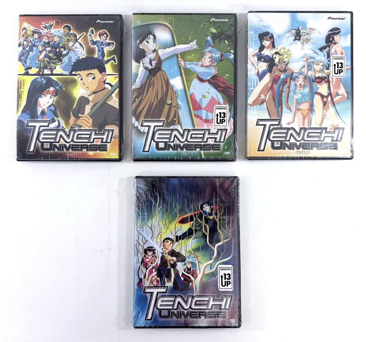 Tenchi Universe Space I-III/Last Battle (DVD, 2000) Pioneer - Ep. 14-26 - Sealed