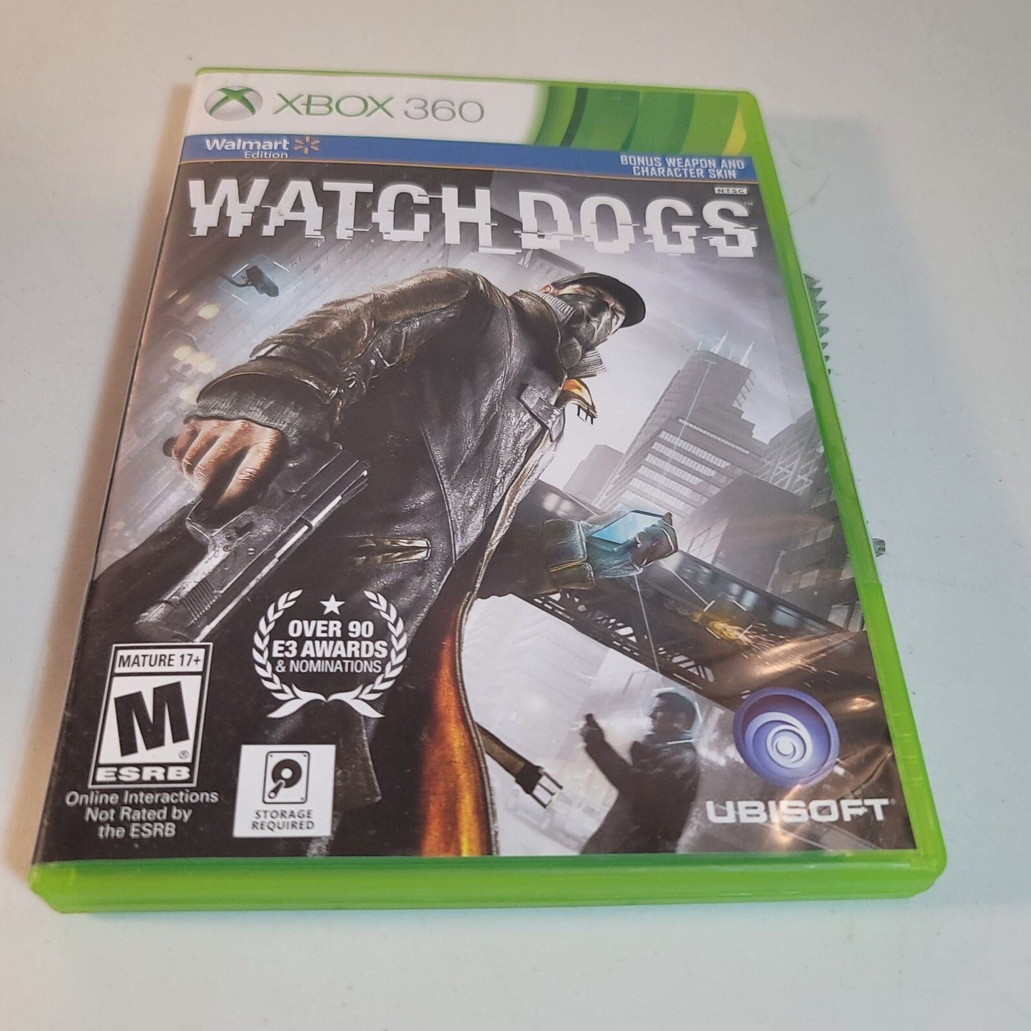 Watch Dogs (Microsoft Xbox 360, 2014) No Manual - 2 Discs