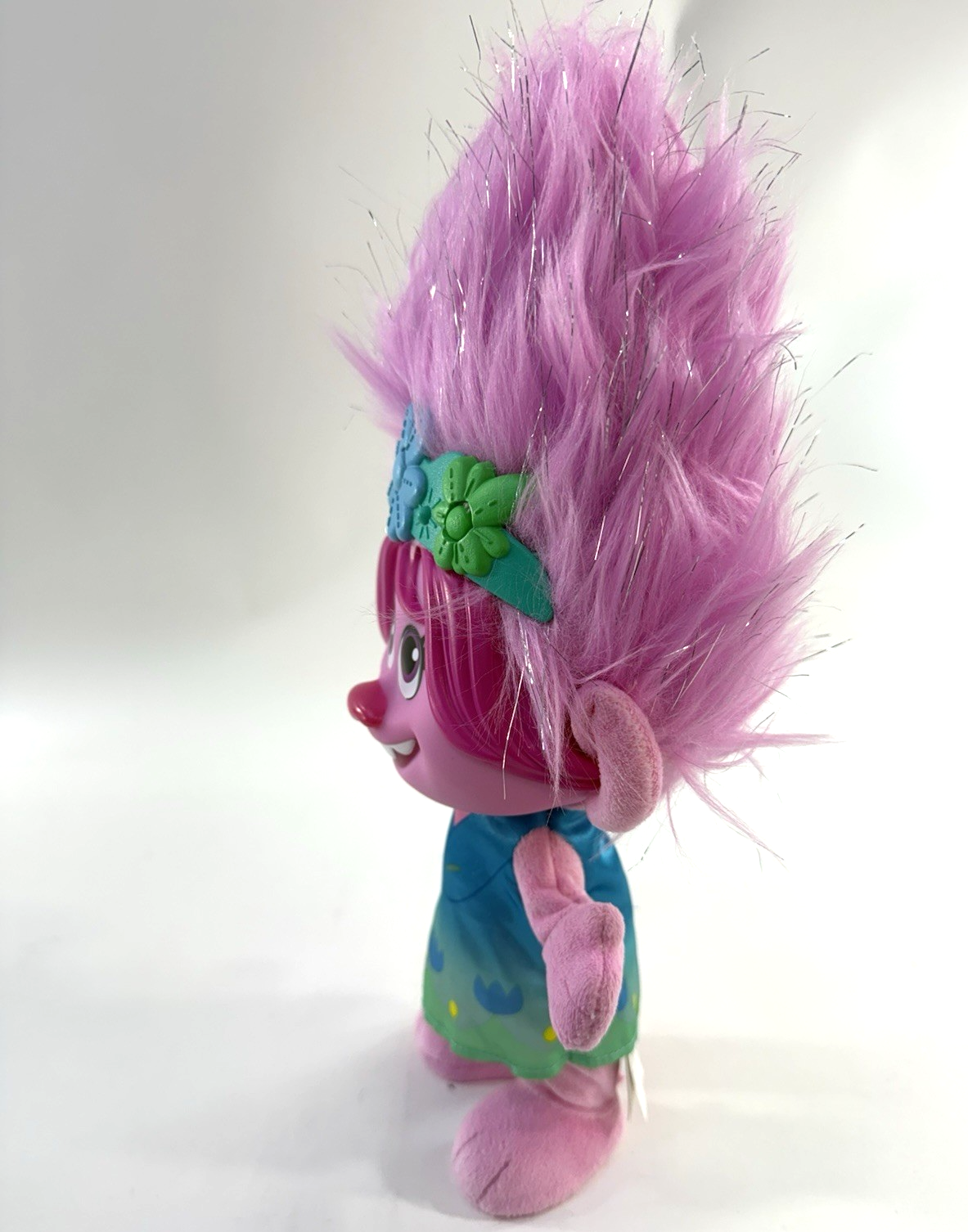 DreamWorks 2020 Trolls TrollsTopia 13” Color Poppin' Poppy - Tested and Working