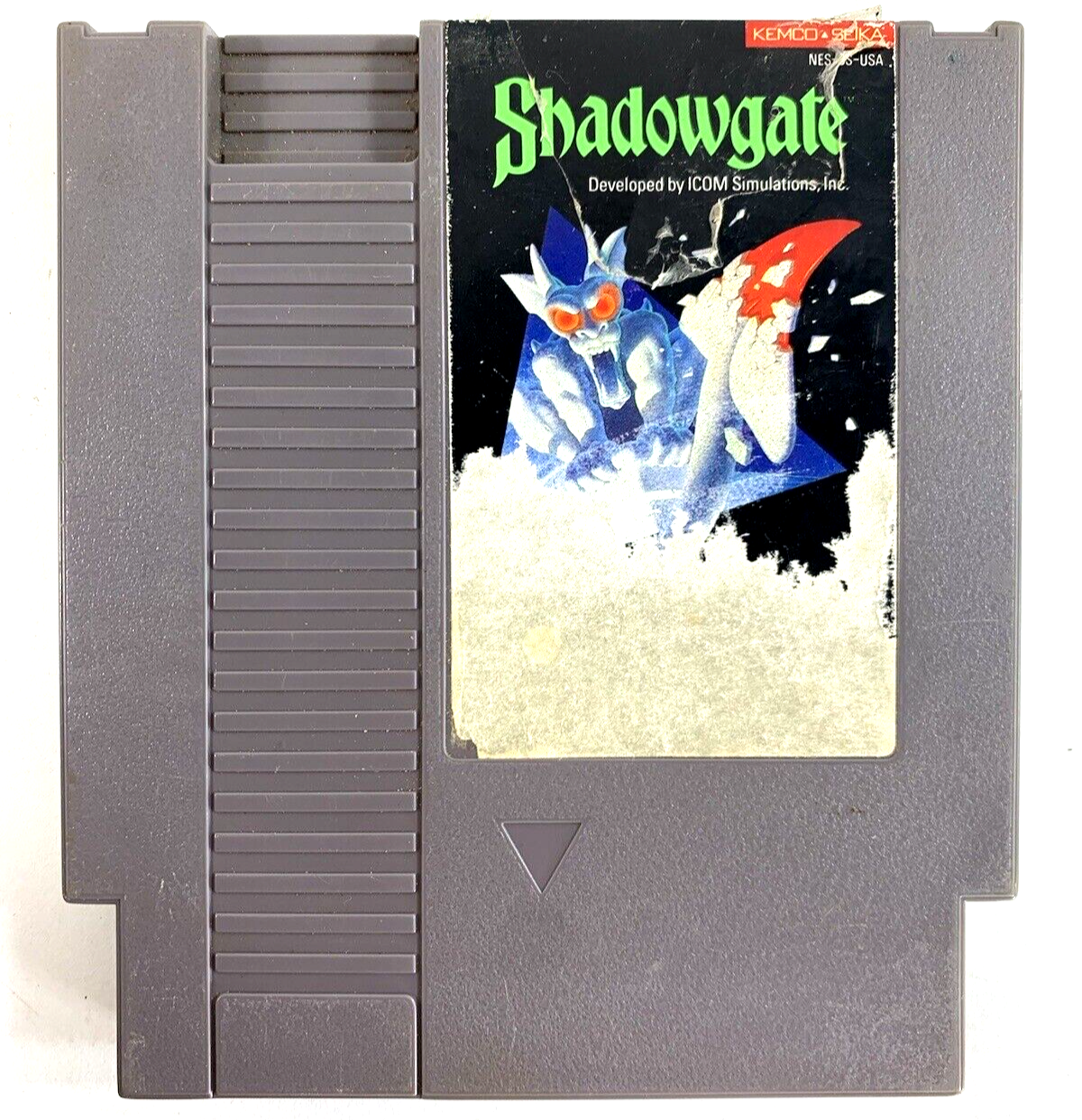Shadowgate (Nintendo Entertainment System, 1989) Game Cartridge - Tested