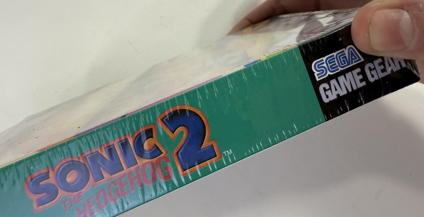Sonic the Hedgehog 2 (Sega Game Gear, 1992) New, Factory Sealed