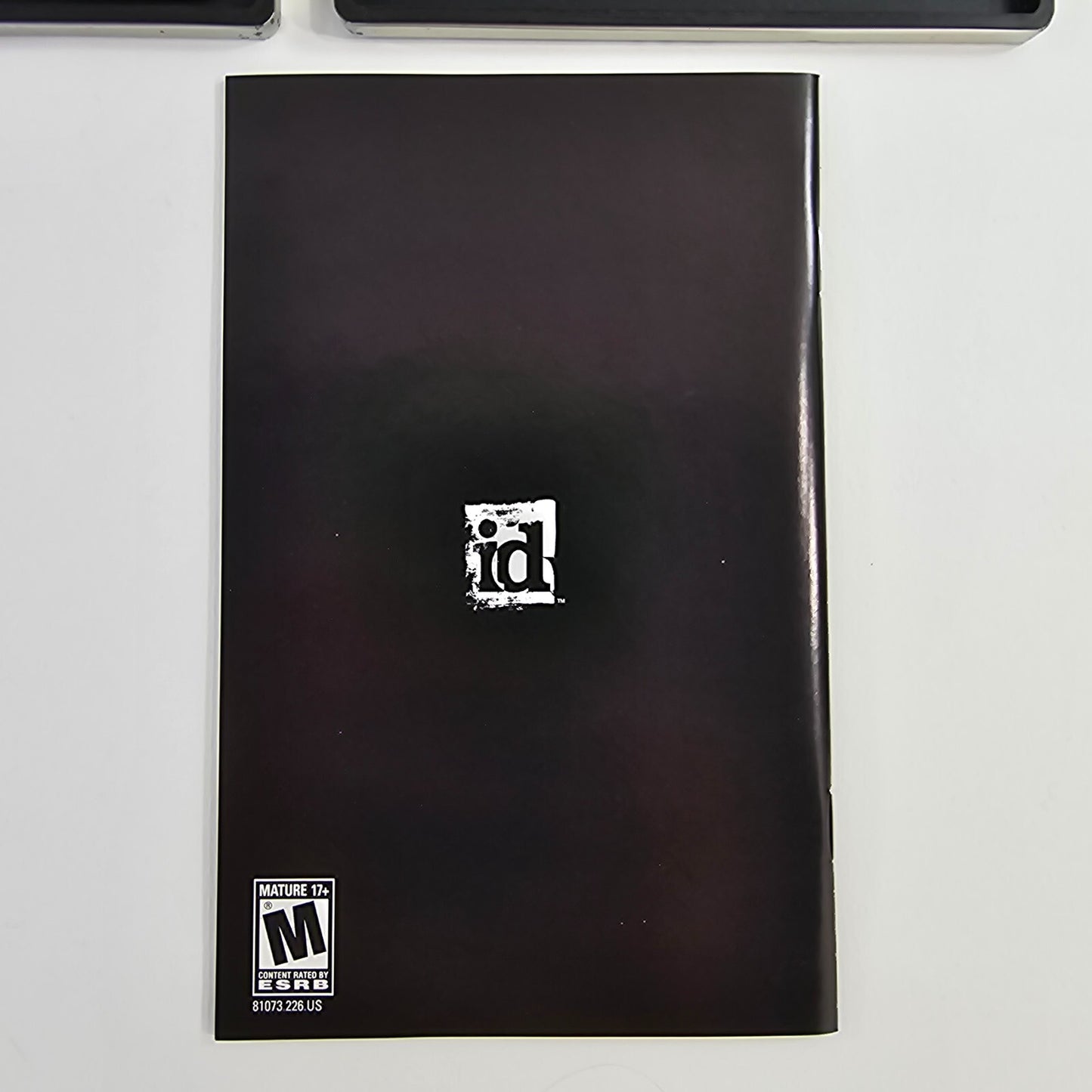 Doom 3: Limited Collector's Edition (Xbox, 2005) Game Case Manual Insert Sleeve