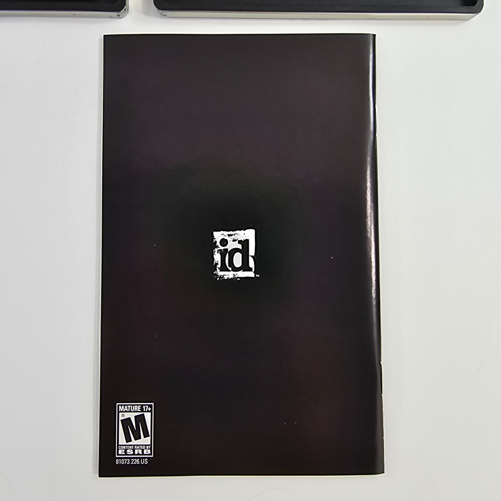 Doom 3: Limited Collector's Edition (Xbox, 2005) Game Case Manual Insert Sleeve