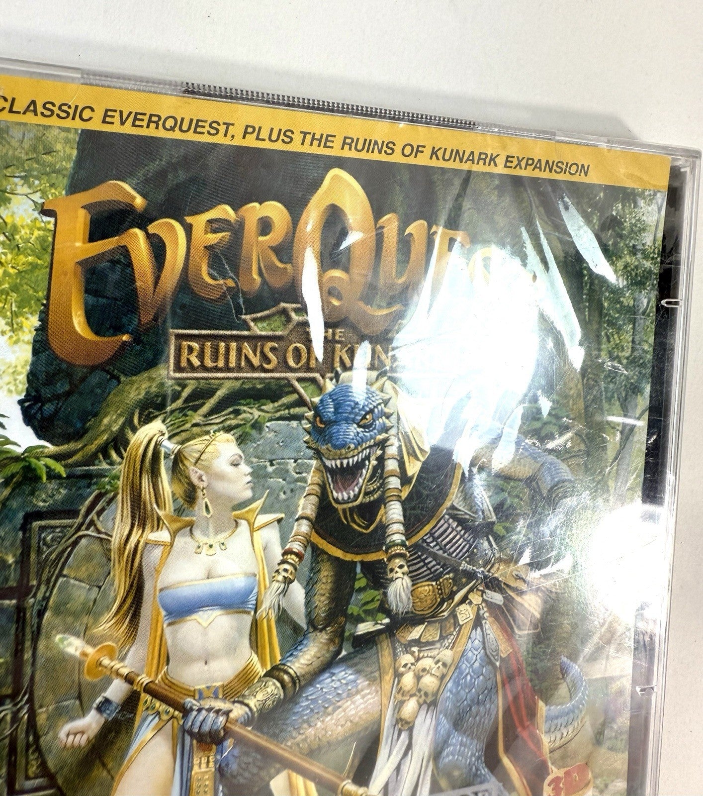 EverQuest + Ruins of Kunark Expansion (PC CD, 2002) New, Factory Sealed