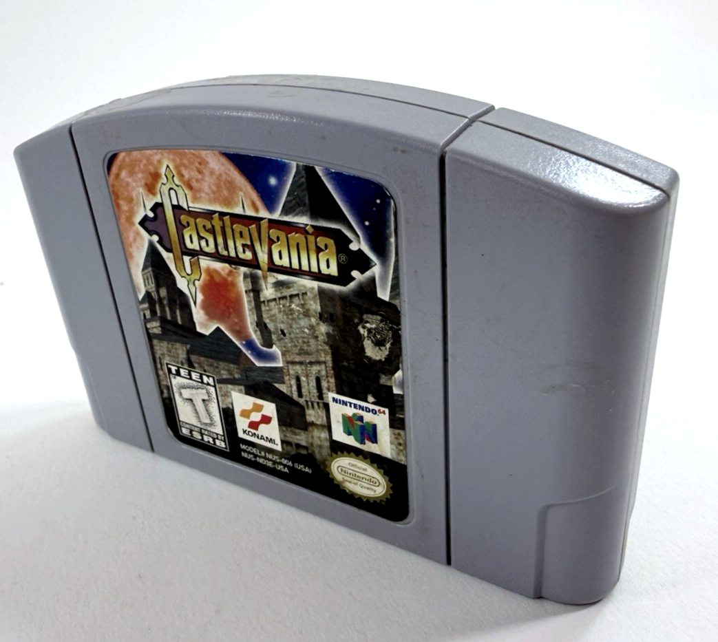 Castlevania (Nintendo 64, 1999) Game Cartridge - Tested and Working