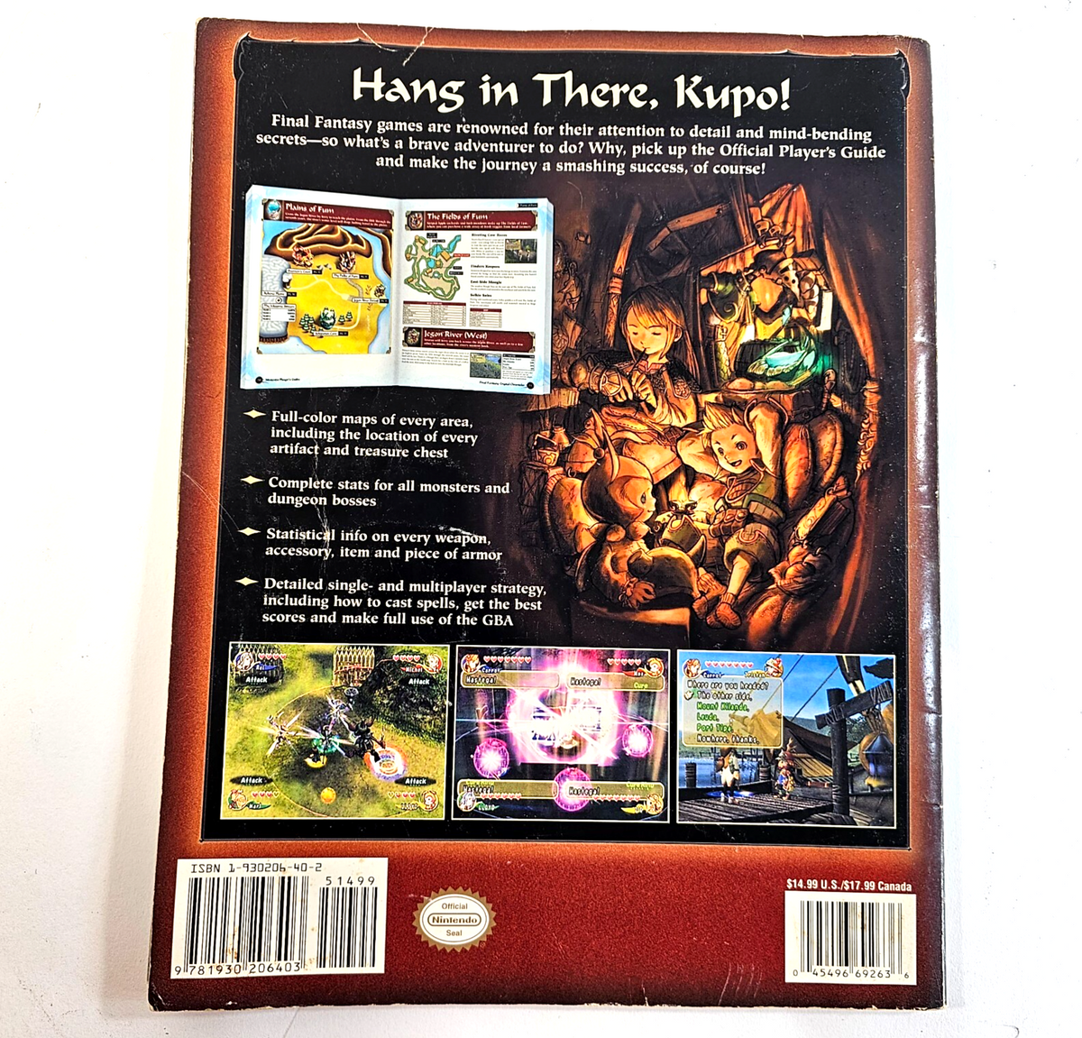 Final Fantasy Crystal Chronicles GameCube Official Nintendo Player's Guide