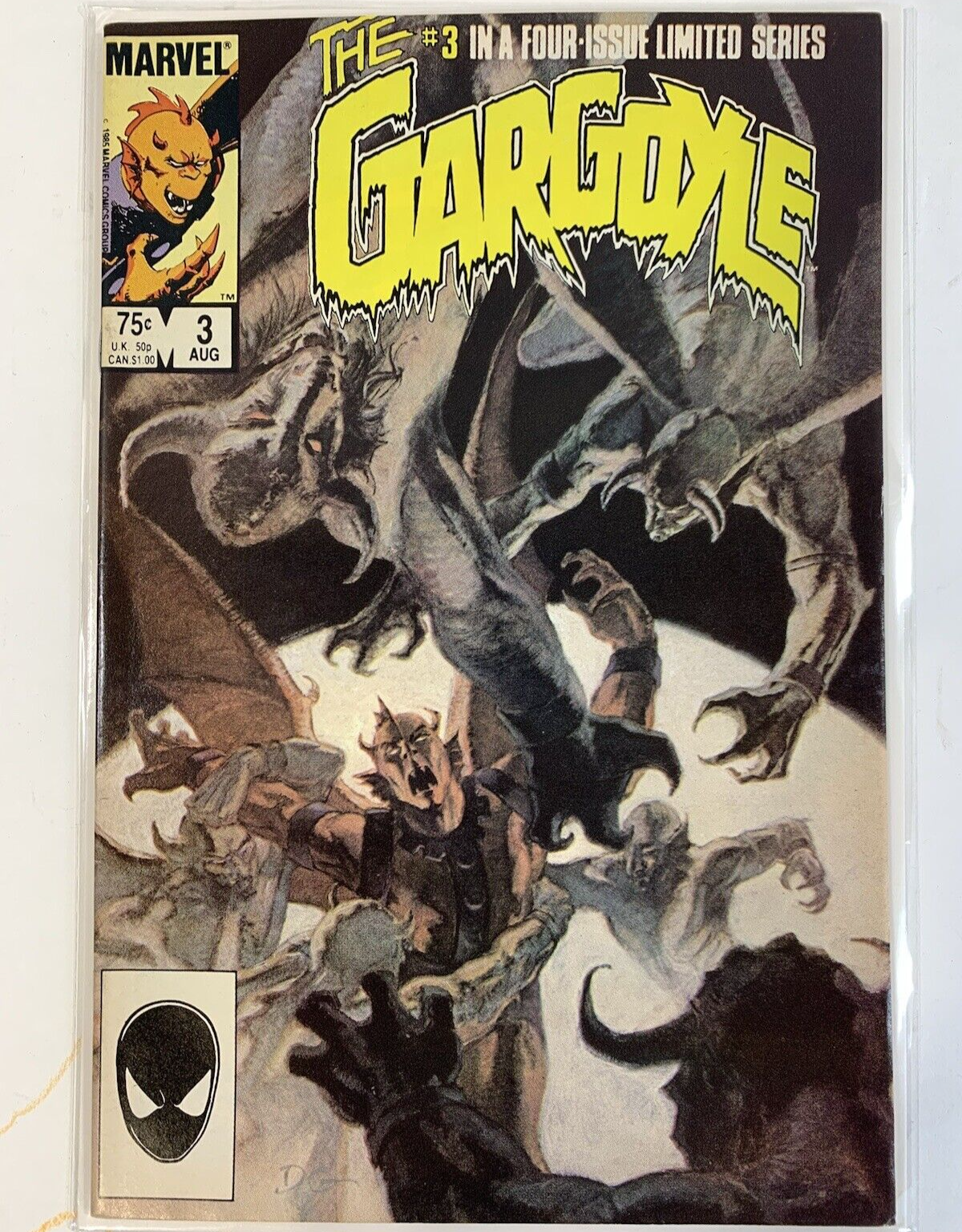 Marvel Comics 1985 Limited Series The Gargoyle #1 2 3 4 Full Set