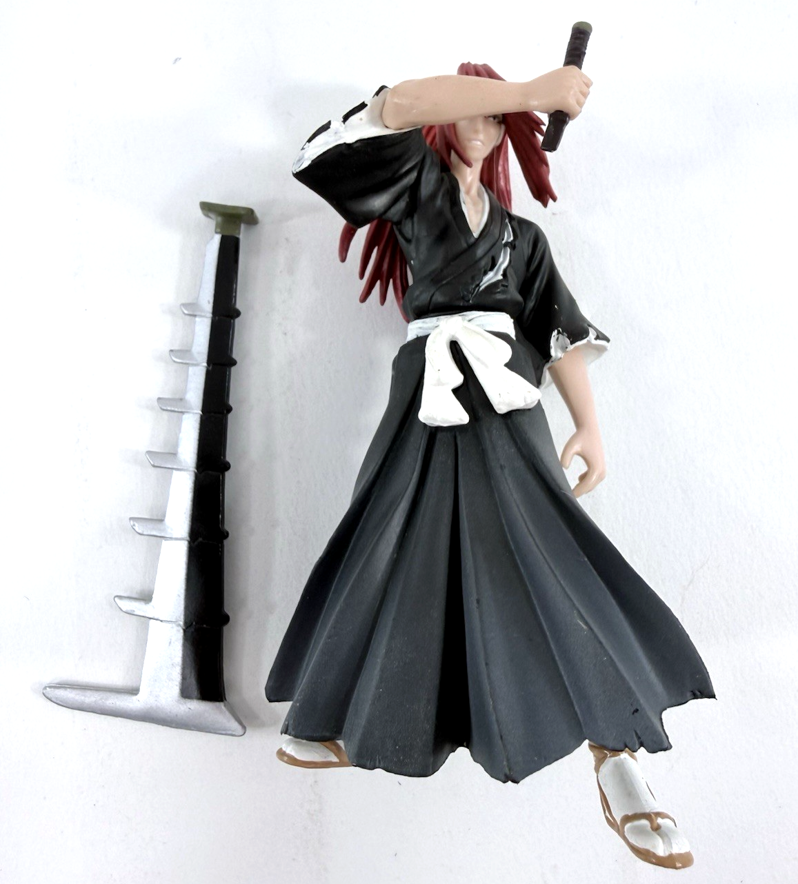 Bandai 2005 Bleach 5" Renji Abarai Character Figure