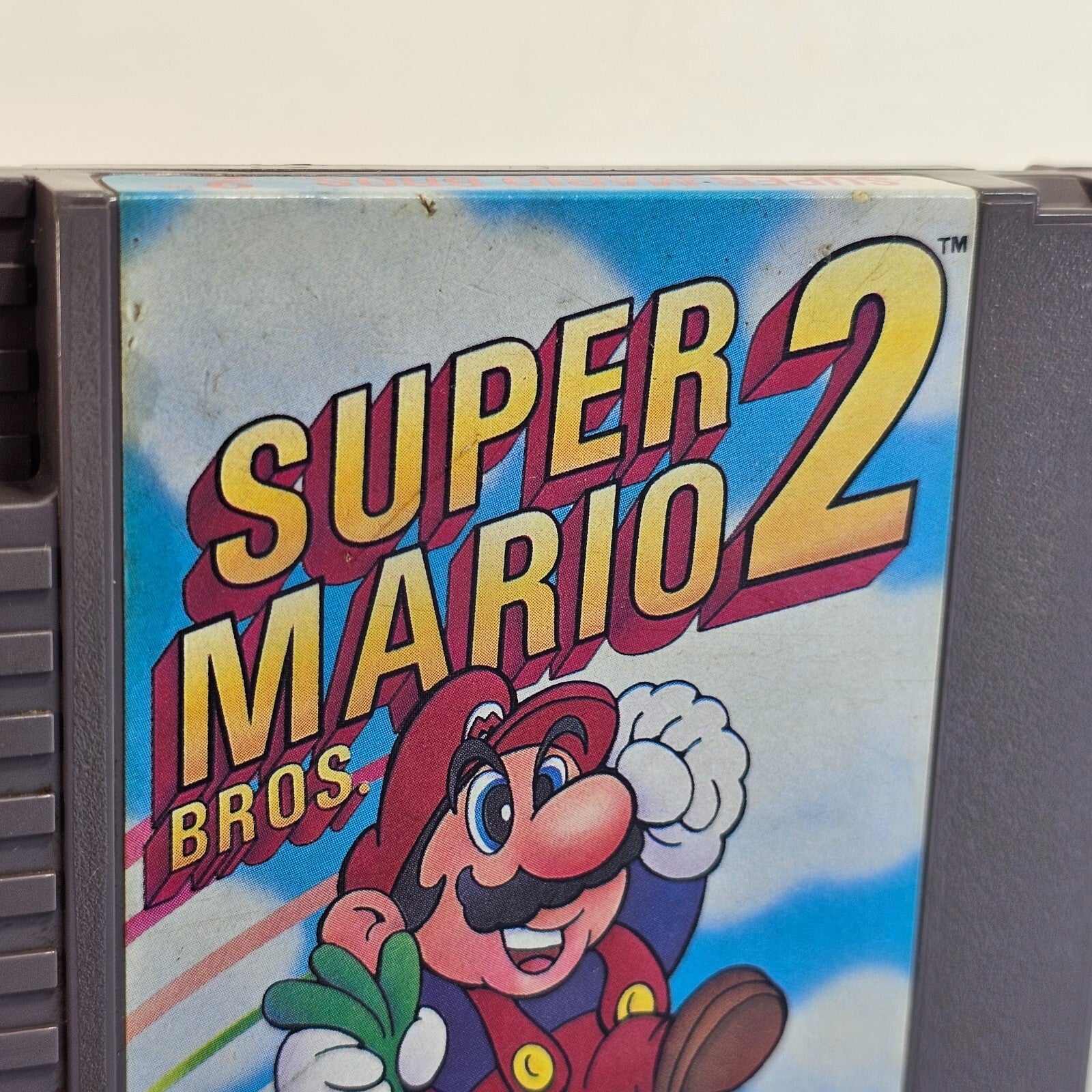 Super Mario Bros 2 (Nintendo Entertainment System, 1988) Game Cartridge - Tested