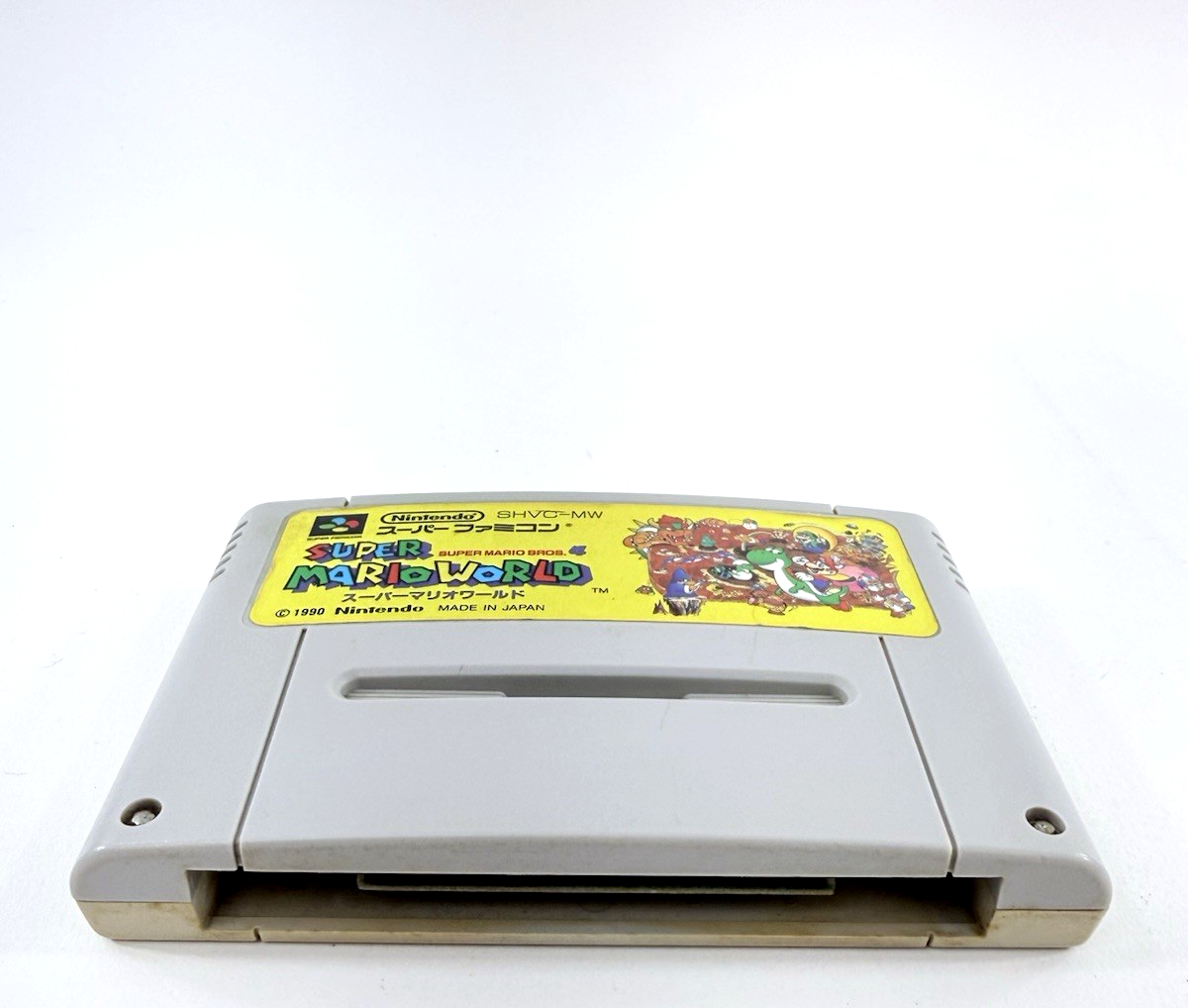 Super Mario World (Super Famicom, 1990) Game Cartridge - Tested and Working