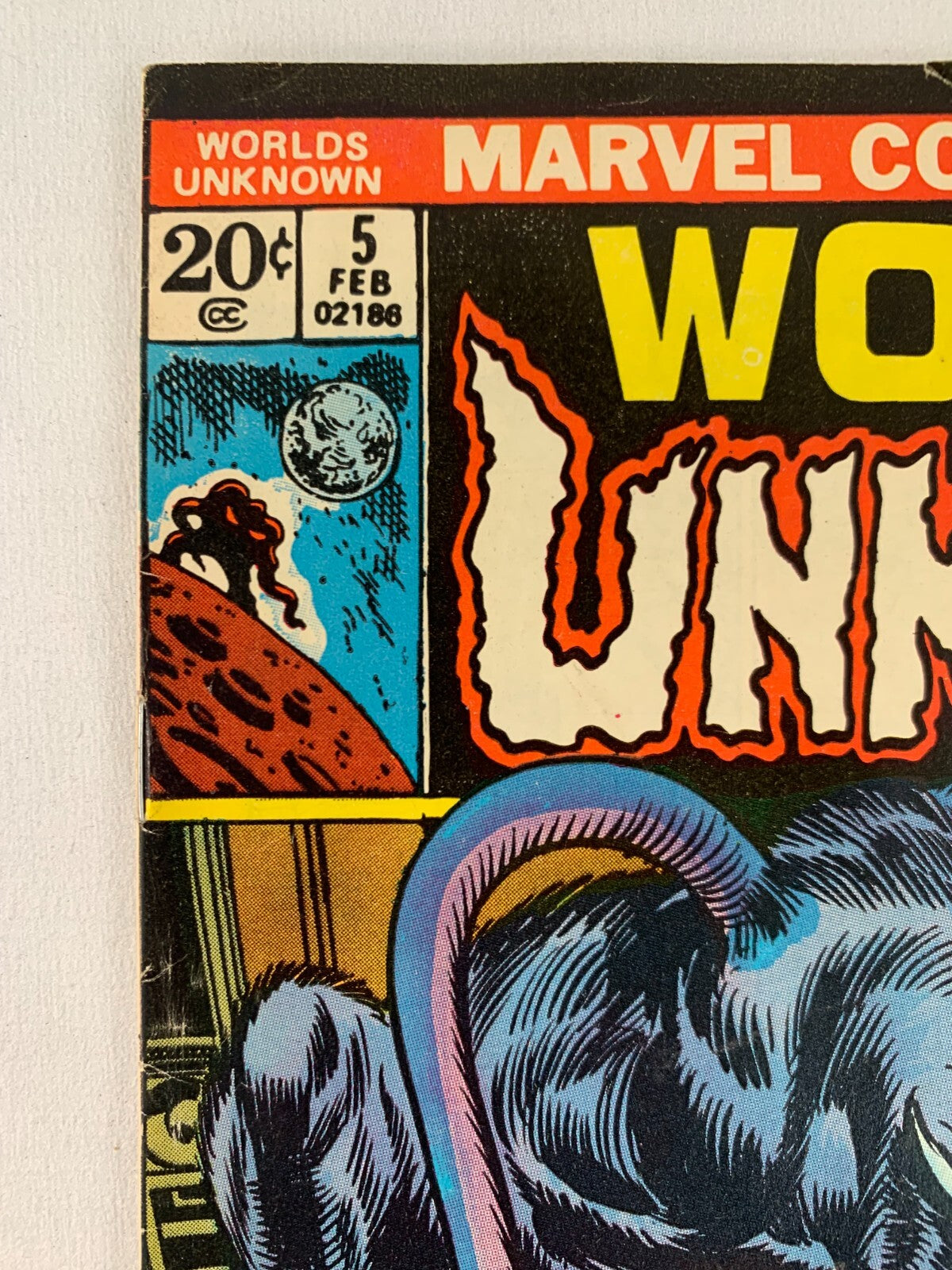 Worlds Unknown # 5 Marvel Comics 2/74 Black Destroyer 20c 1974