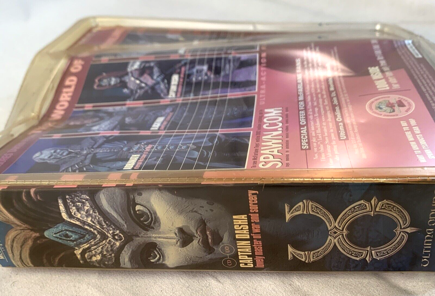 McFarlane Toys 2002 Ultima Online Captain Dasha Action Figure - New, Damaged Box
