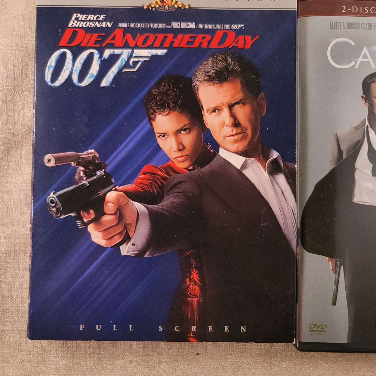 Casino Royale (Two-Disc Widescreen Edition DVD) and Die Another Day 007 Lot