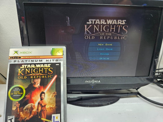 Star Wars Knights of the Old Republic (Xbox, 2004) Game, Case & Manual - Tested