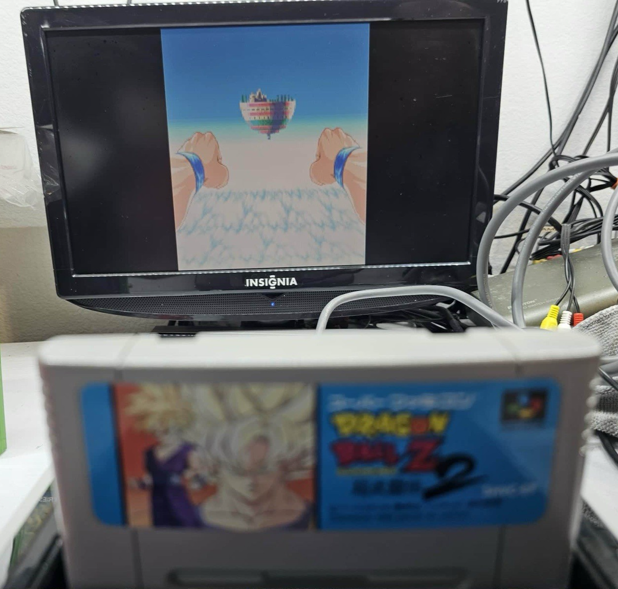 Dragon Ball Z Super Butouden 2 (Super Famicom, 1993) Game Cartridge - Tested