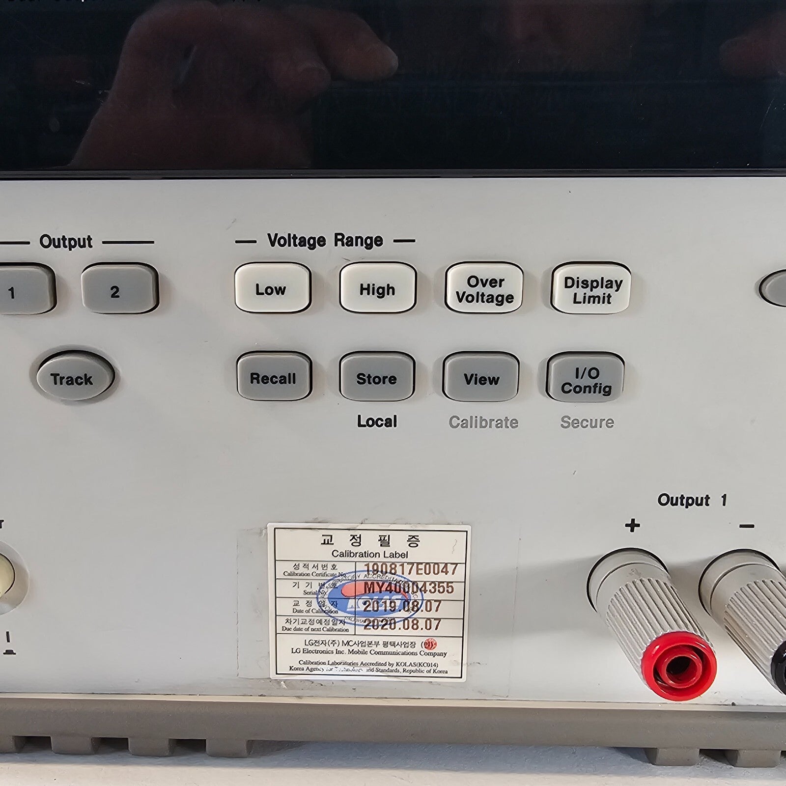 Agilent E3648A Dual Output DC Power Supply 0-8V,5A/0-20V,2.5A - Tested - 4355