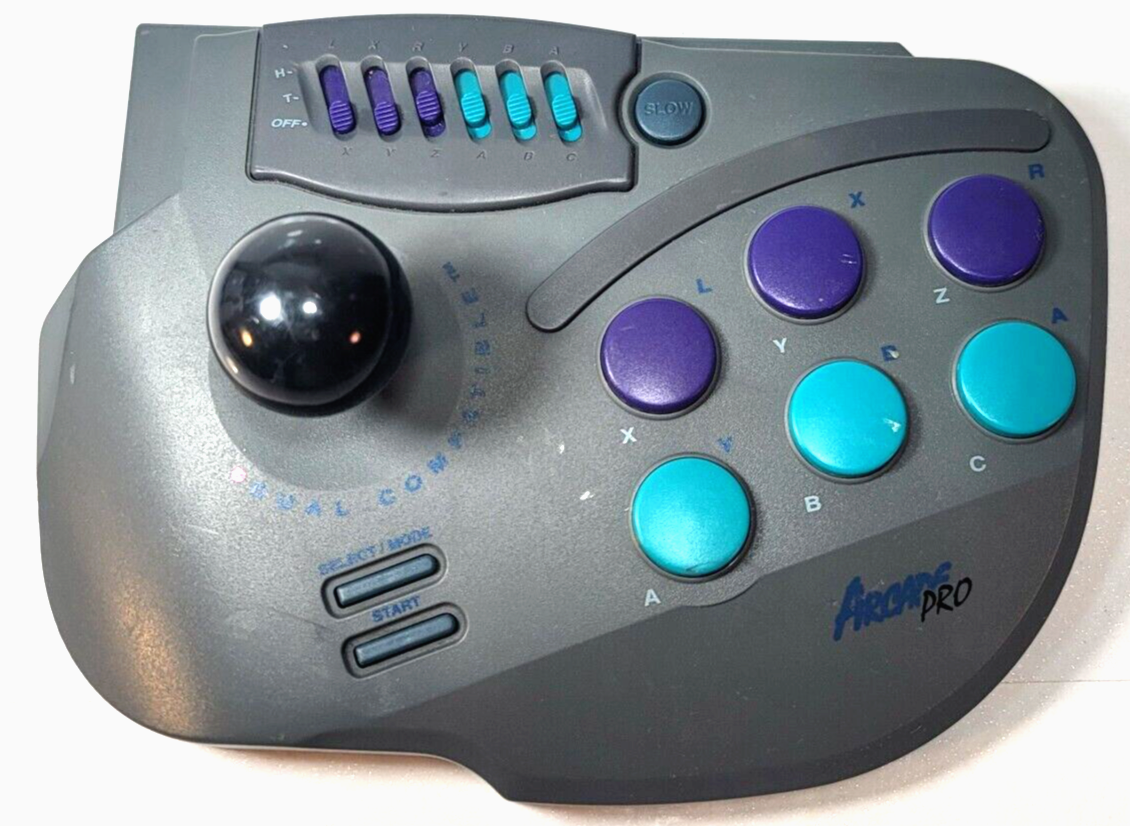 InterAct Arcade Pro SV-446 Dual Console Joystick (Genesis/SNES) - Tested