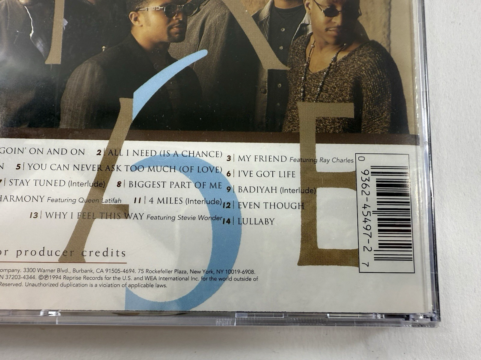 Join the Band by Take 6 (CD, 1994) New, Factory Sealed