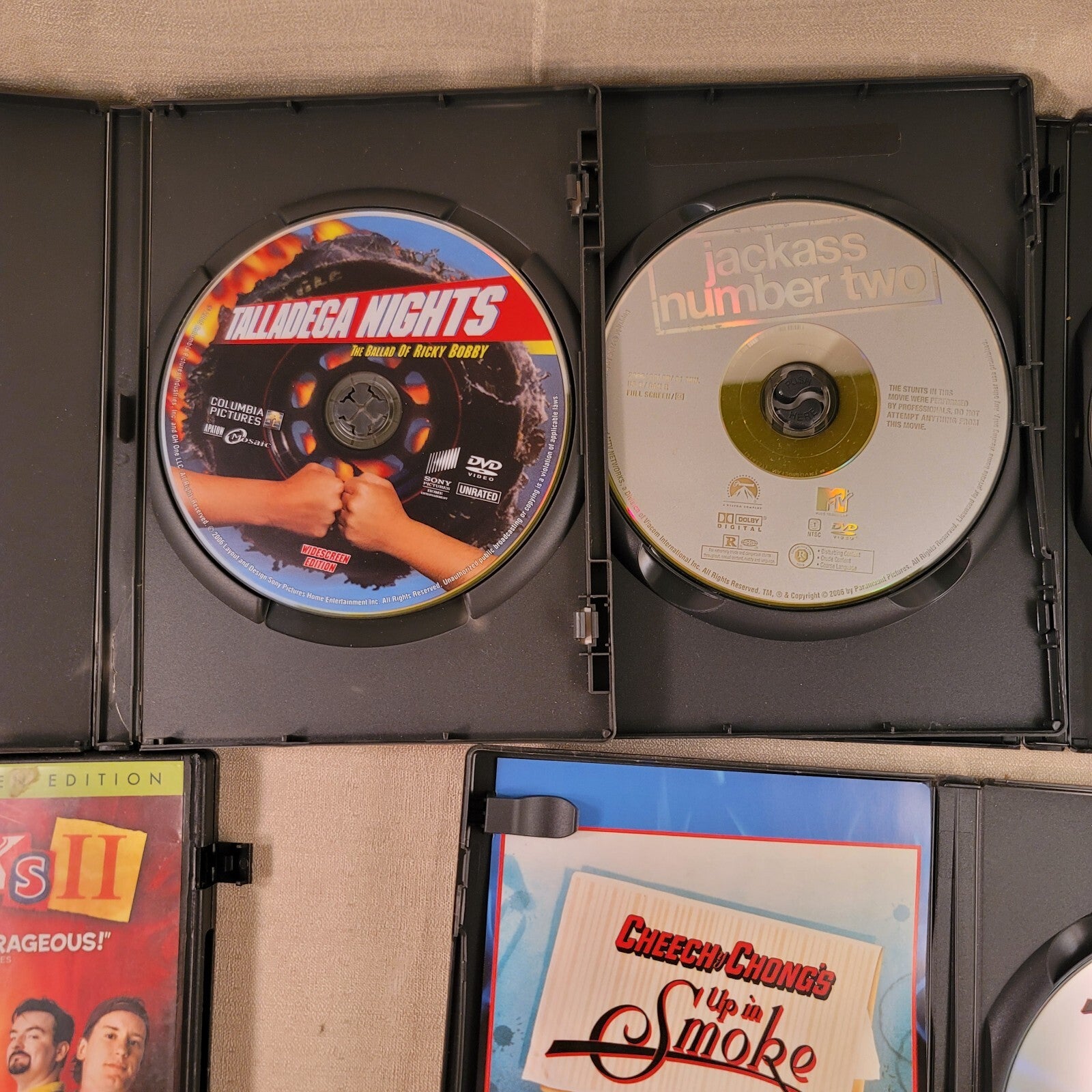 Up in Smoke (7 Comedy Lot) Superbad/Jackass 2/Team America/Clerks 2 +2