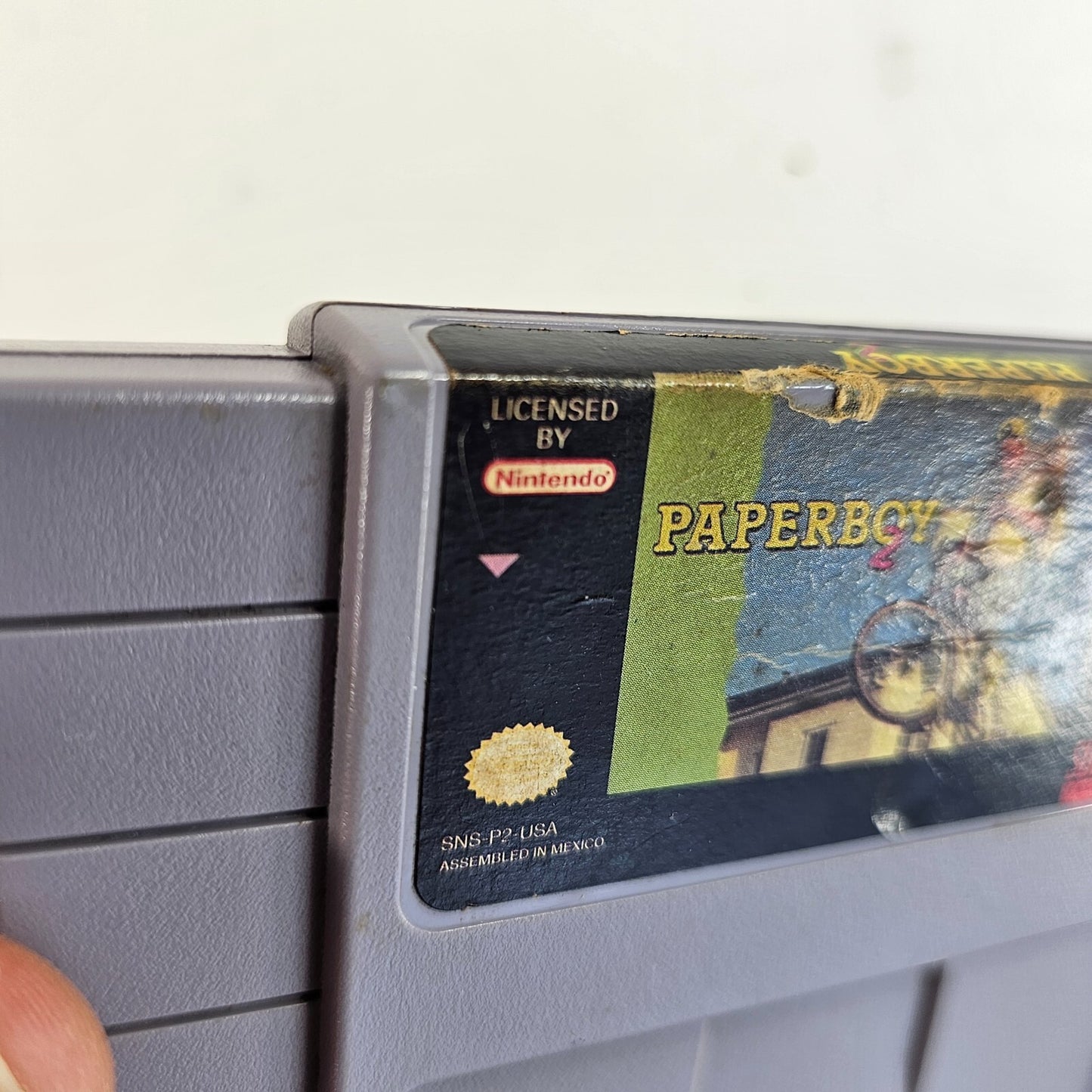 Paperboy 2 (Super Nintendo Entertainment System, 1991) Game Cartridge - Tested