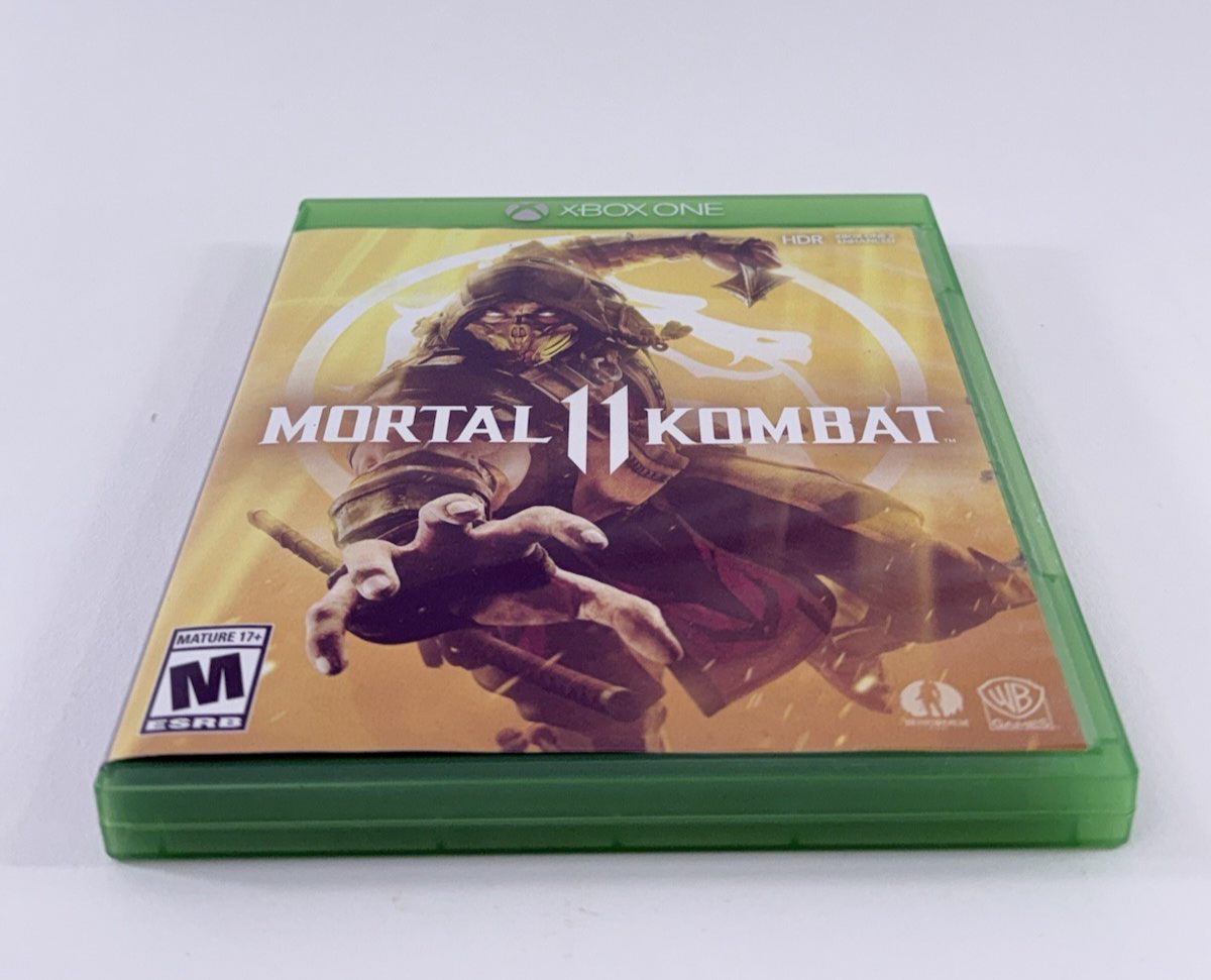 Mortal Kombat 11 (Microsoft Xbox One/Series X, 2019) Game and Case - Tested