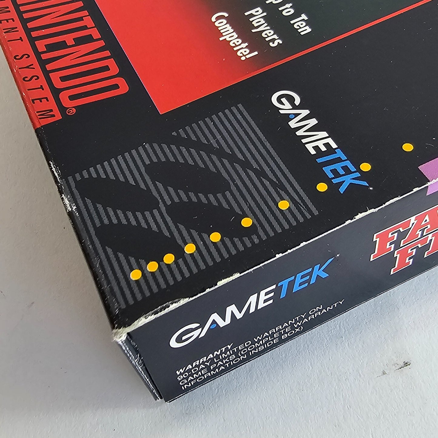 Family Feud (Super Nintendo Entertainment System, 1993) Game Box Manual - Tested