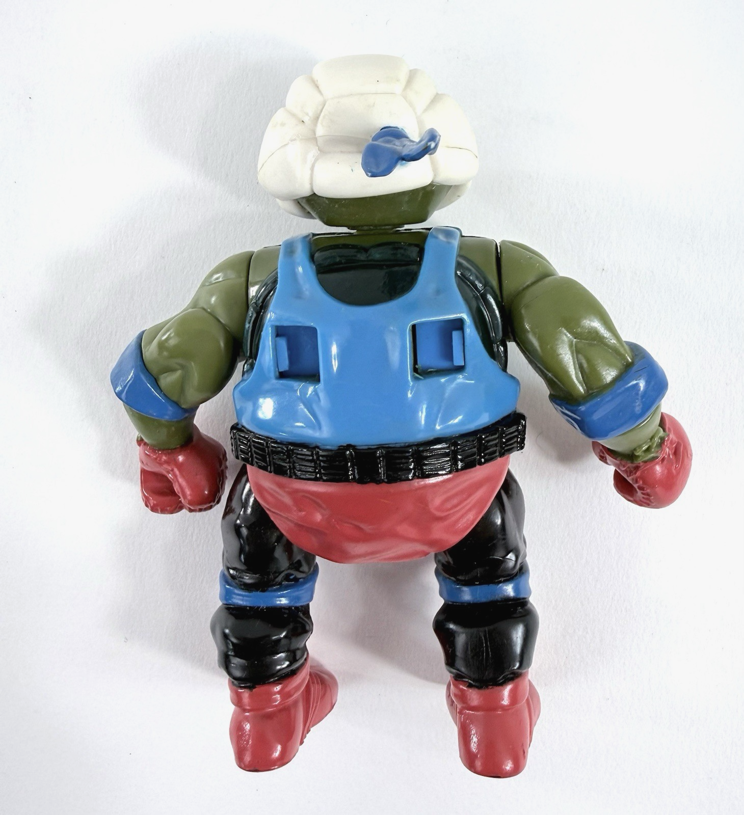 Playmates 1992 TMNT 6" Kowabunga Kickboxing Leo & Complete Accessories - Tested