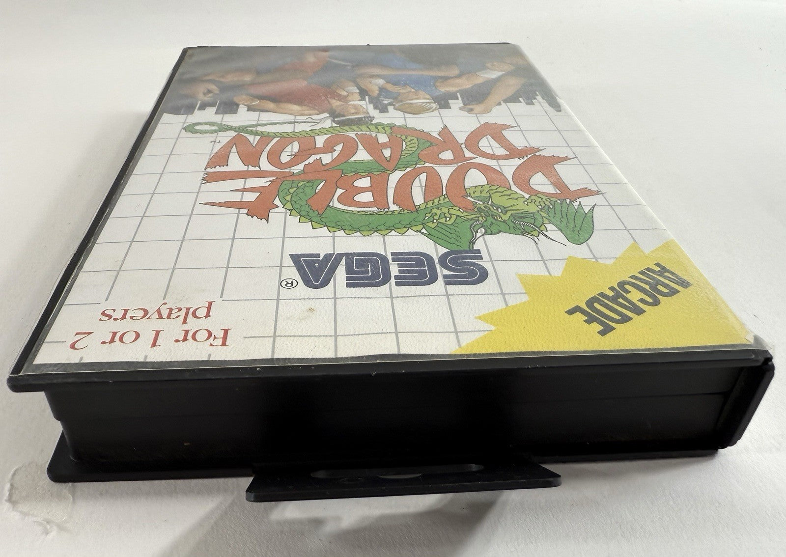 Double Dragon (Sega Master System, 1988) Game Case Manual - Tested and Working