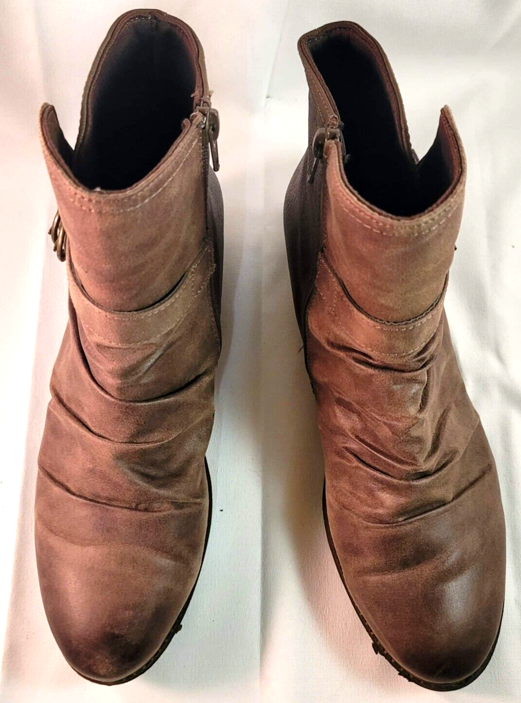 Baretraps Ysidora Booties Brown Sz 9 1/2 M