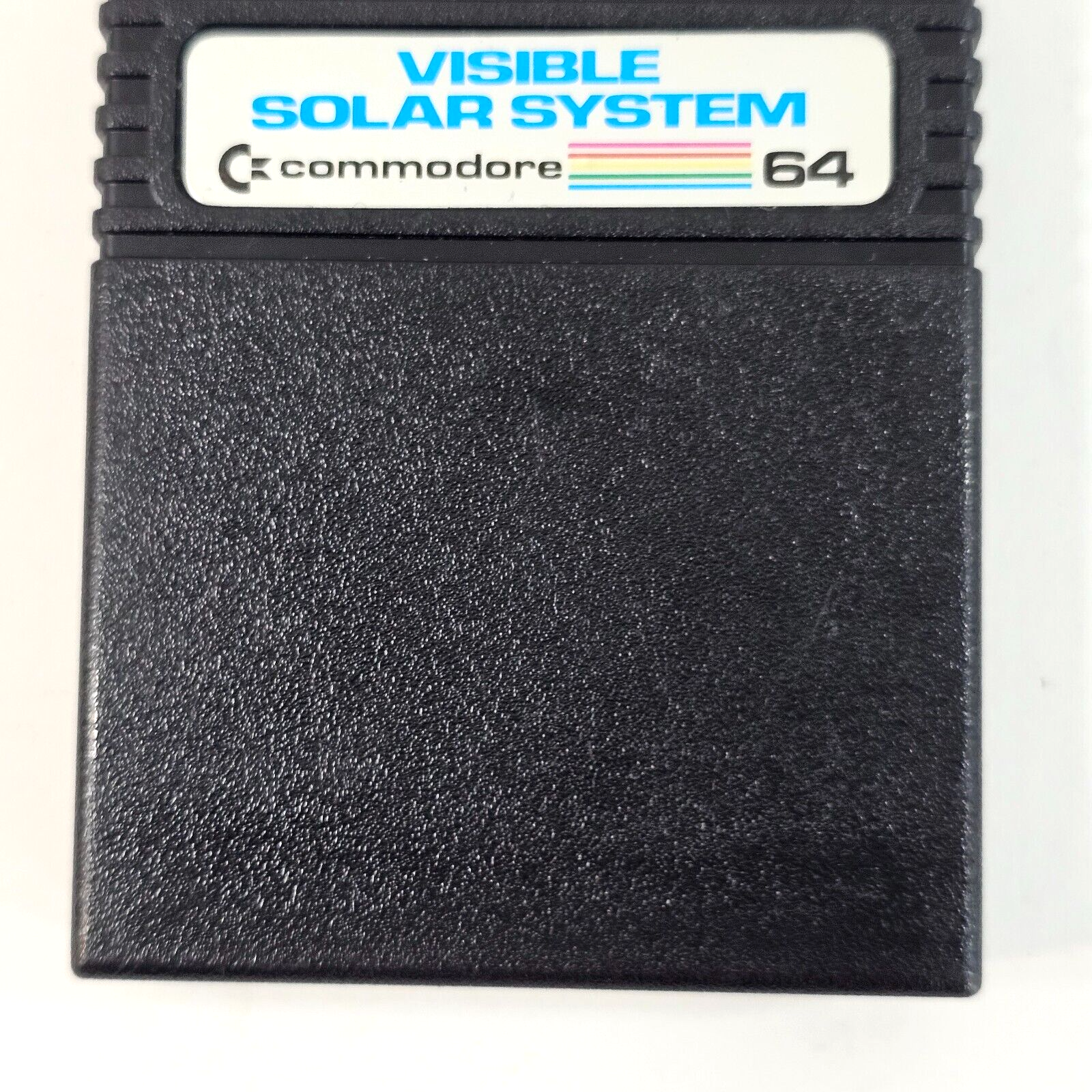 Visible Solar System (Commodore 64, 1982) Authentic Game Cartridge
