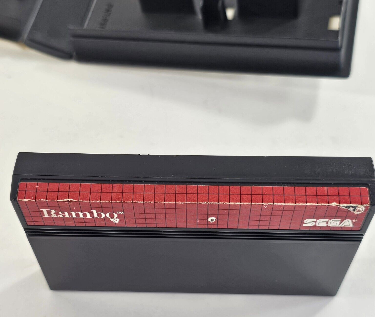 Rambo: First Blood Part II (Sega Master System, 1986) Game and Case  - Tested