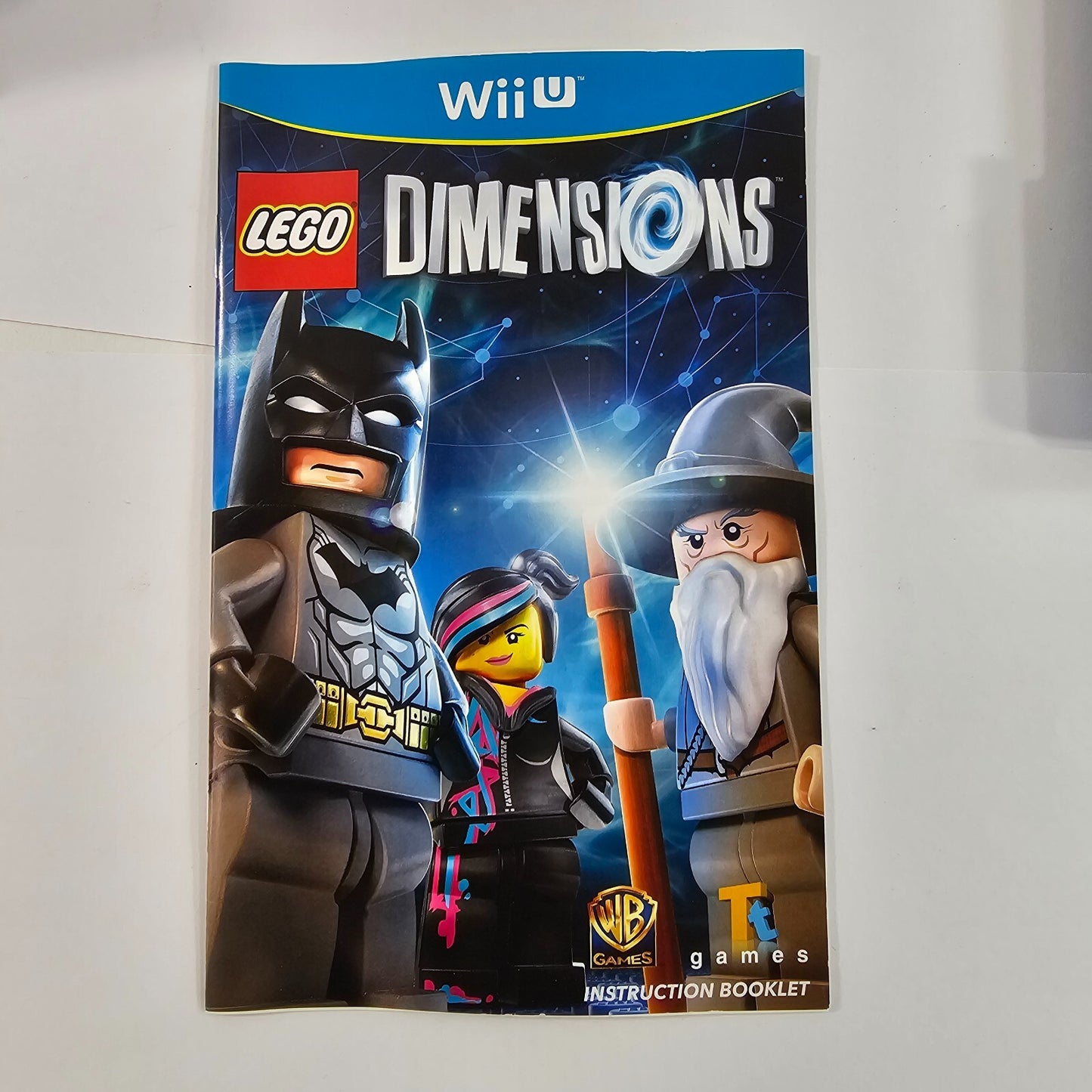 Lego Dimensions (Nintendo Wii U, 2015) Game Case Manual -  Tested