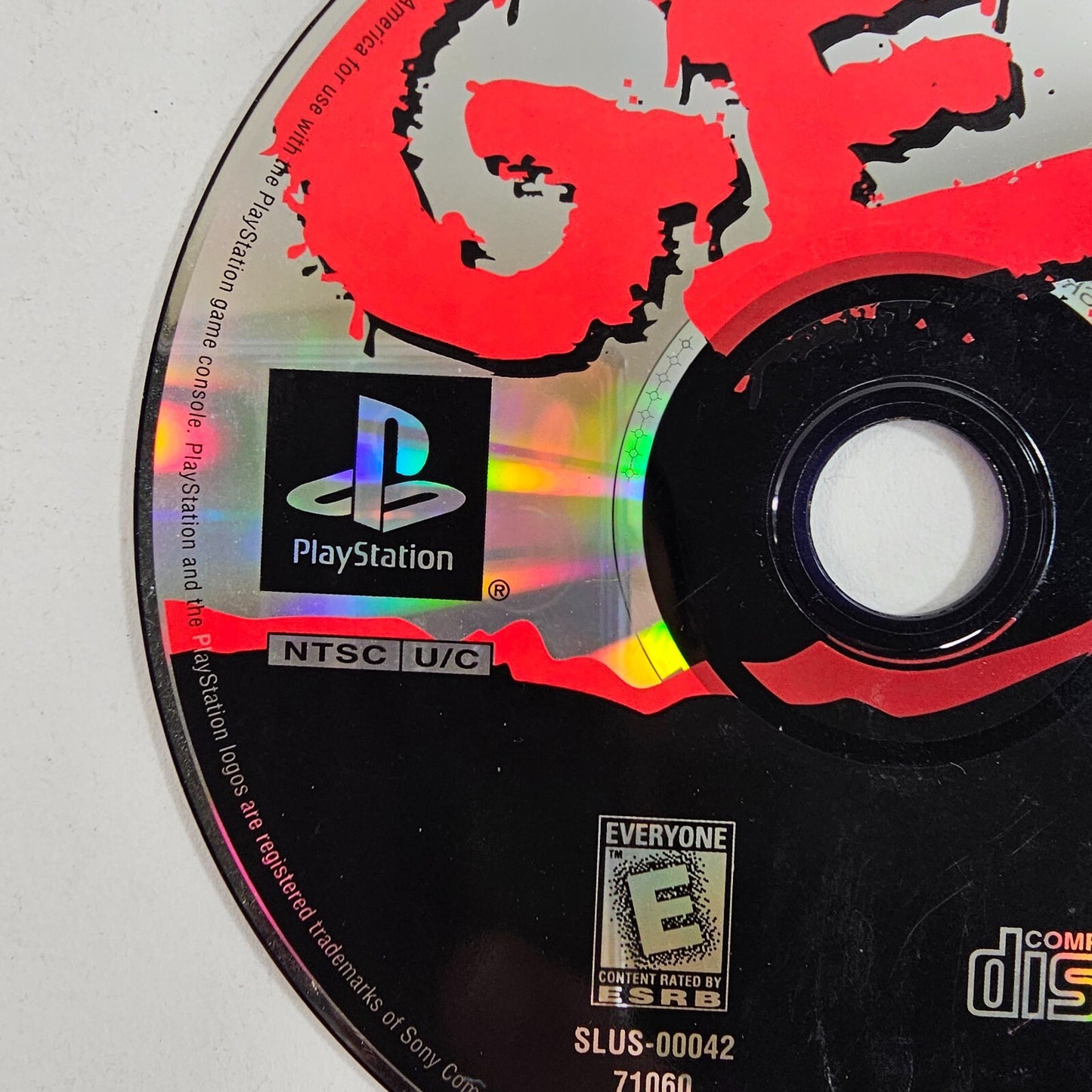 Gex (Sony PlayStation 1, 1996) Game, Case, and Back Cover Art - No Manual