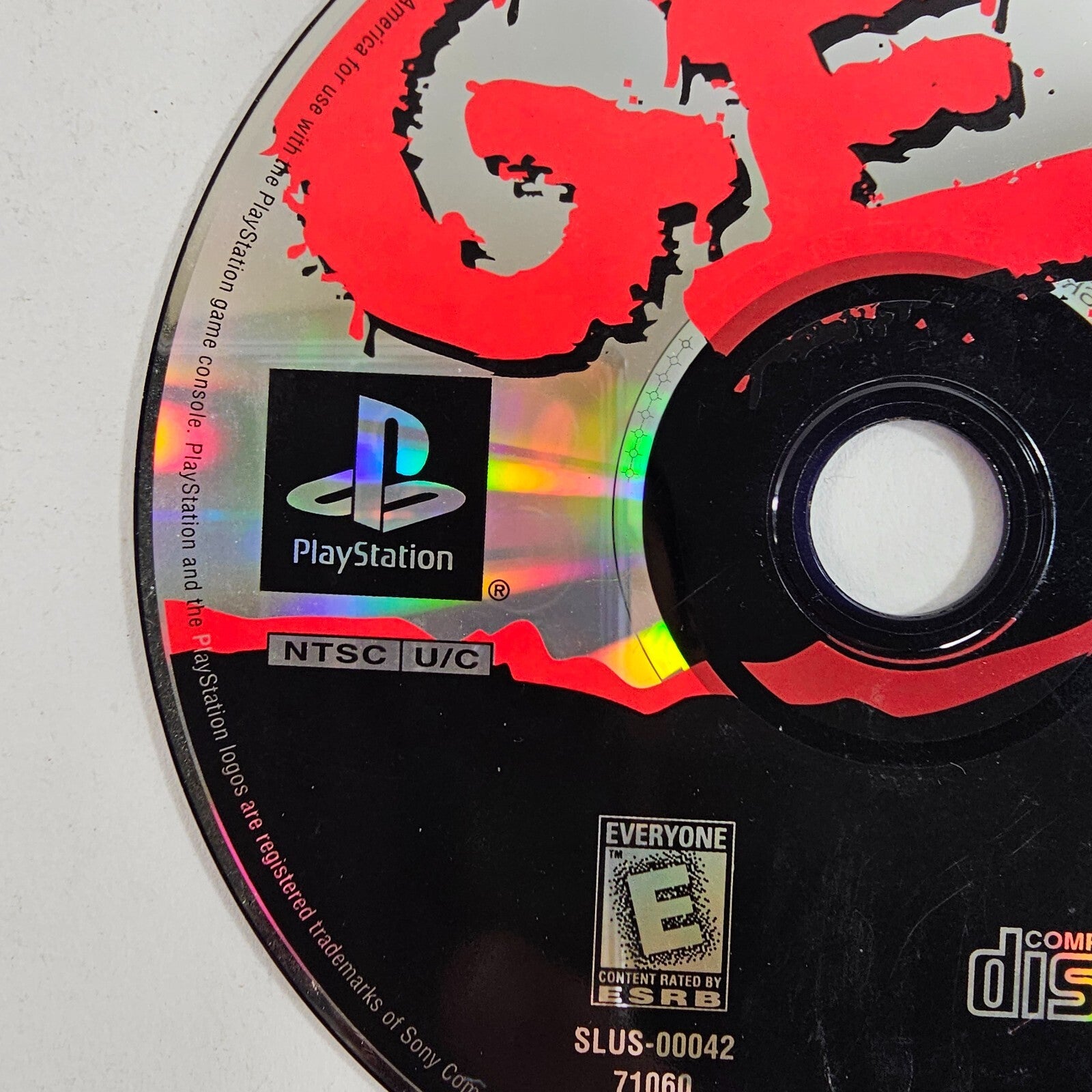 Gex (Sony PlayStation 1, 1996) Game, Case, and Back Cover Art - No Manual