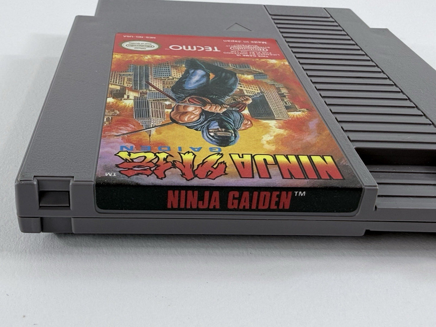 Ninja Gaiden (Nintendo Entertainment System, 1989) Game Cartridge - Tested