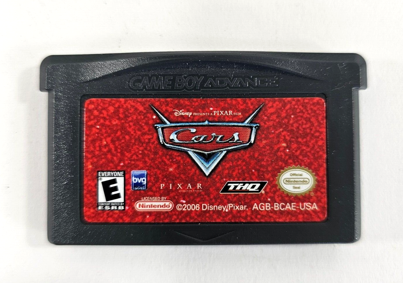 Cars (Nintendo Game Boy Advance, 2006) Game Box Manual Insert - Tested