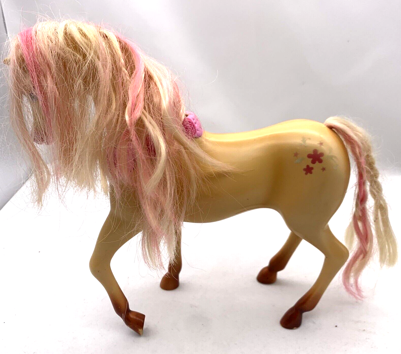 Barbie Shower & Show 10" Tawny Horse with Nodding Head - No Accessories