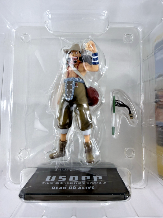 Bandai Figuarts Zero One Piece 6"  Usopp Figure New World Ver. with Box - Read