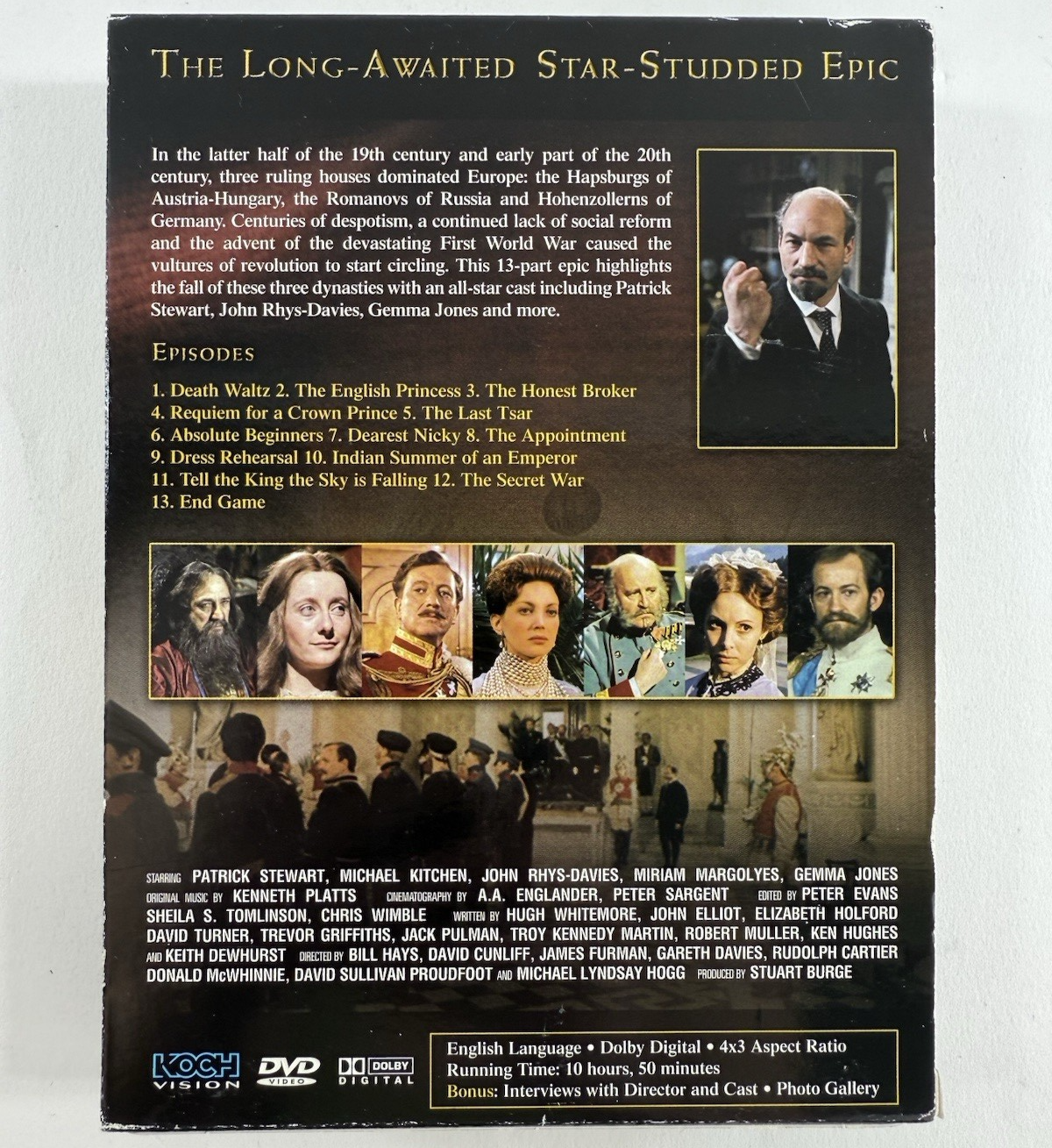 Fall of Eagles (DVD, 2006) Complete 1974 BBC Series 4-Disc Box Set - Tested